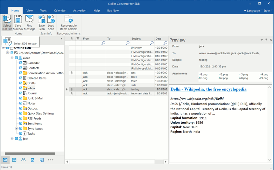 Stellar Converter for EDB Hands-On Review of a Reliable Exchange Mailbox Conversion Tool -