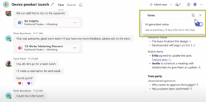 Facilitator Agent for Microsoft Teams Chat