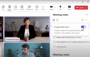 Facilitator Agent for Microsoft Teams Meetings