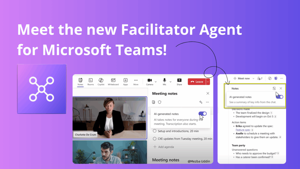 Facilitator Agent for Microsoft Teams - Microsoft 365