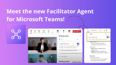Facilitator Agent for Microsoft Teams - Entra