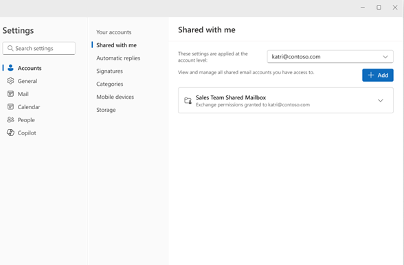 How to Add a Shared Mailbox as an Account in New Outlook - Microsoft 365
