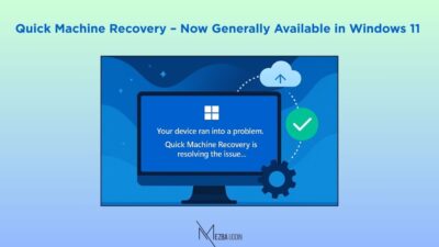 Quick Machine Recovery