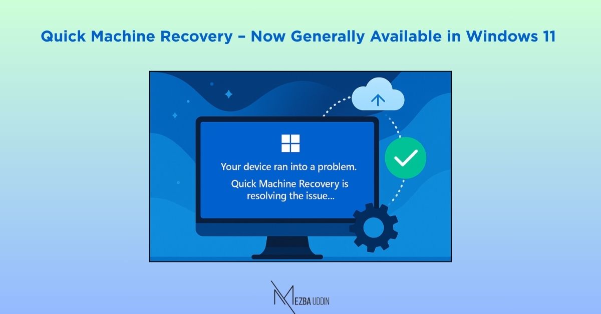 Quick Machine Recovery