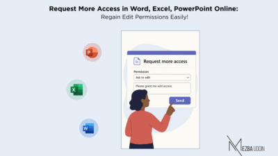 Request More Access Microsoft PowerPoint Web