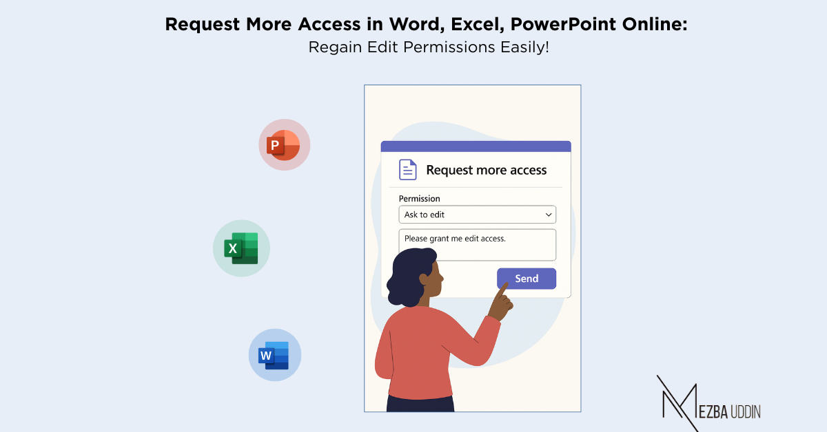 Request More Access Microsoft PowerPoint Web
