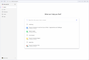 Copilot Search General Availability