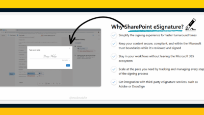 SharePoint eSignatures