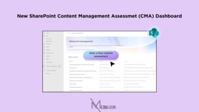 SharePoint Content Management Assessment