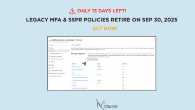Migrate MFA and SSPR