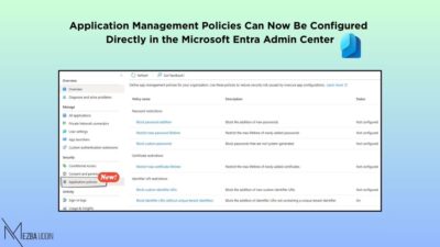 app management policies in Microsoft Entra ID
