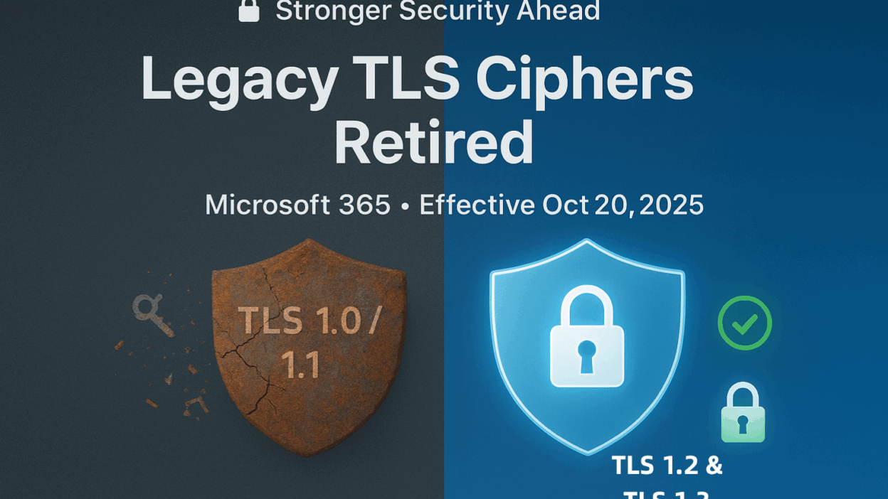 Legacy TLS Cipher Suites Deprecation