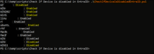 Find Device State in Entra ID/Microsoft Defender with PowerShell - Entra