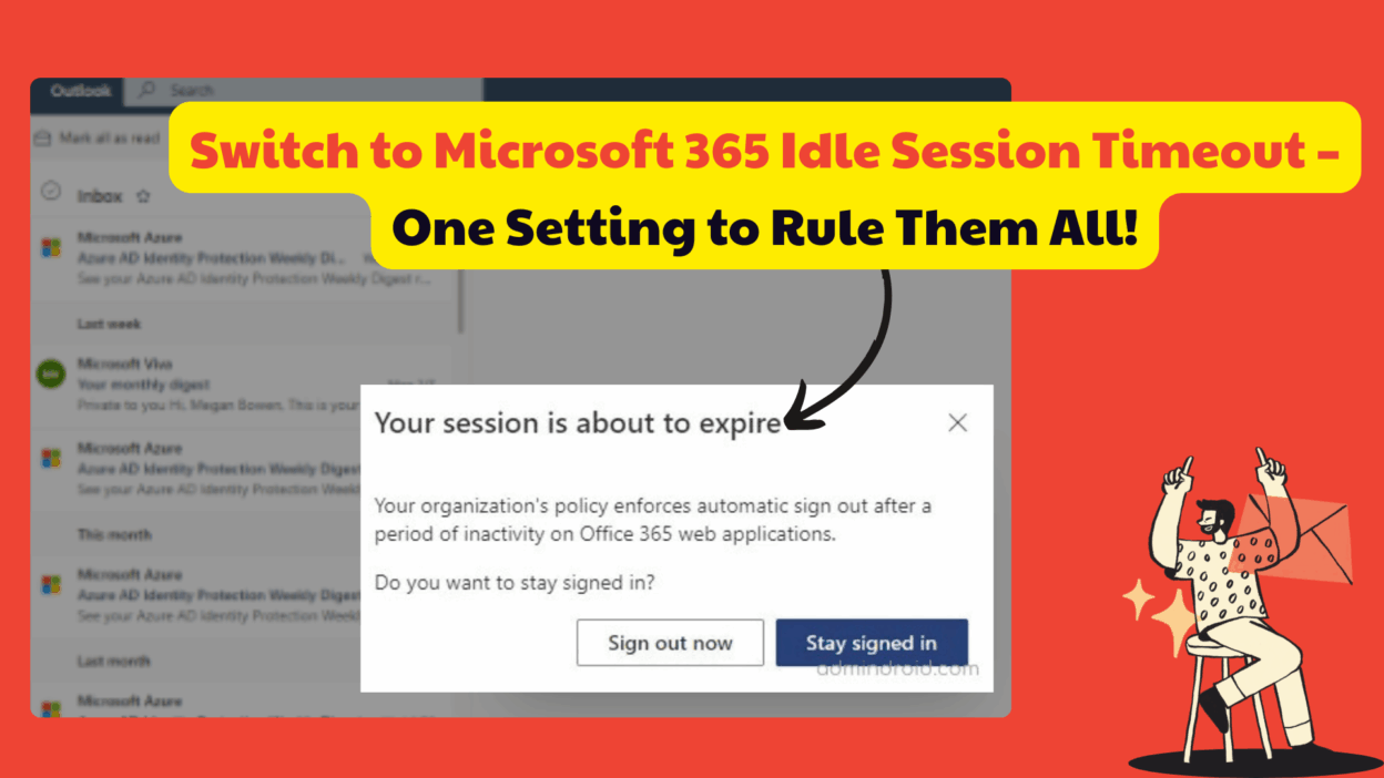 Microsoft 365 idle session timeout