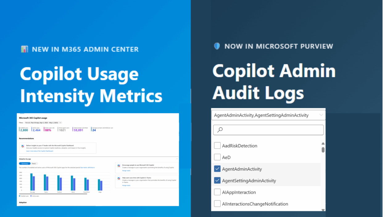 Two New Updates That Give Admins Deeper Visibility into Copilot Usage -