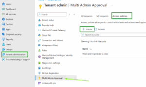 How to Set up Multiple Administrator Approval for Intune Device Actions - Entra