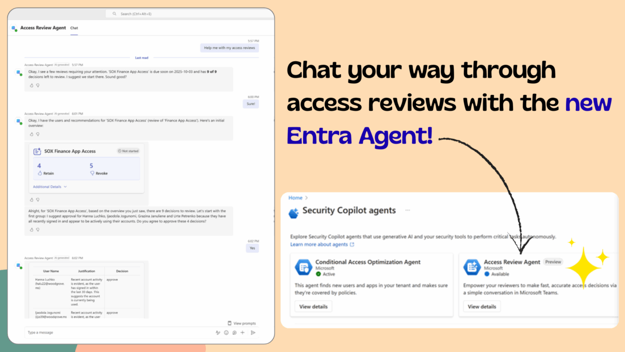 The new Access Review Agent in Entra