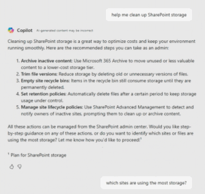 Help me clean up storage