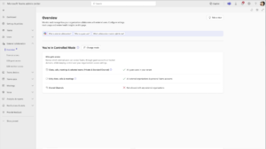 New Unified External Collaboration Settings in Microsoft Teams Admin Center 2 Overview Mode in External Collaboration Settings
