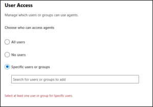Manage User Access to Copilot Agents in Microsoft 365 3 Manage User Access to Copilot Agents in Microsoft 365 - Copilot