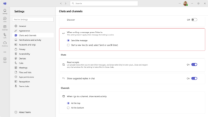 Microsoft Teams Users Can Now Choose How Enter Key Works! 2 Microsoft Teams Users Can Now Choose How Enter Key Works! -