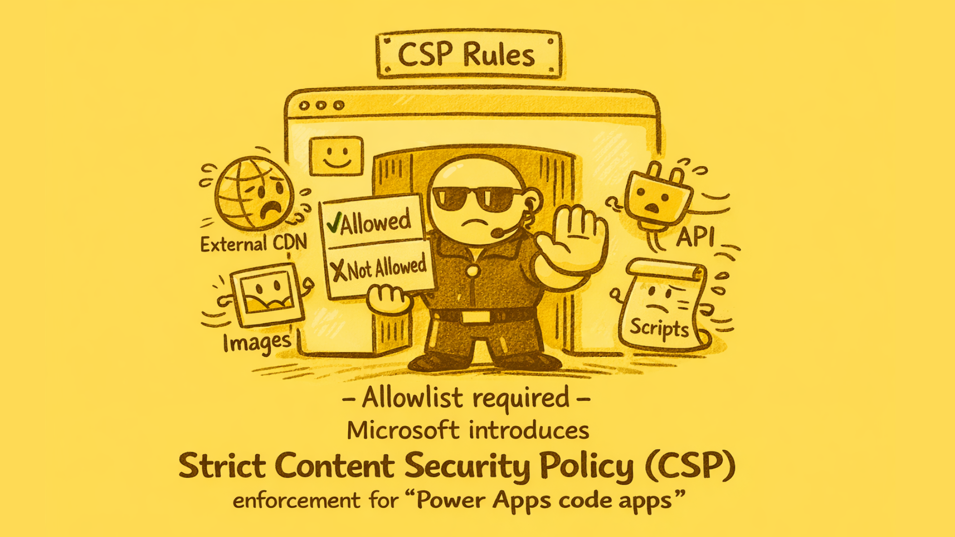 New Content Security Policy (CSP) Enforcement - Mezba Uddin