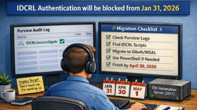 IDCRL Authentication Is Retiring SharePoint Online & OneDrive   - Sharepoint
