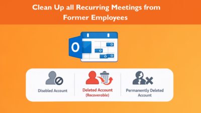 Cleanup recurring meetings