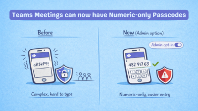 Microsoft Teams Is Replacing Complex Meeting Passcodes with 8-Digit PINs