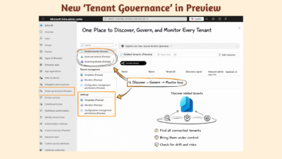 Tenant Governance in Entra
