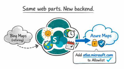 SharePoint Web Parts Moving from Bing Maps to Azure Maps