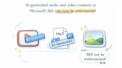 New Microsoft 365 Cloud Policy Adds Watermarks to AI-Generated Content