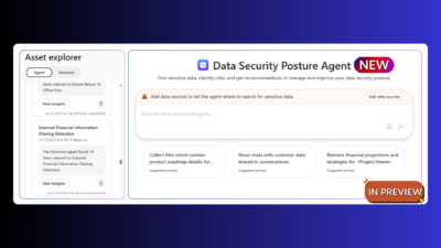 data security posture agent in purview