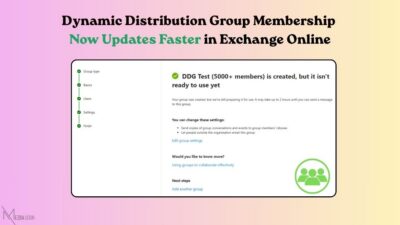 Dynamic distribution groups