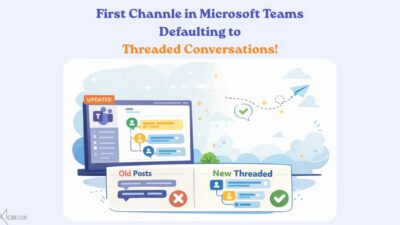 Teams threaded conversations
