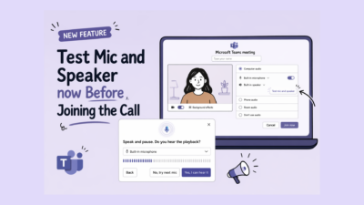 Test mic and speaker