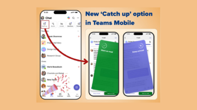 catch up feature