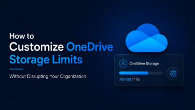 Change OneDrive storage limits