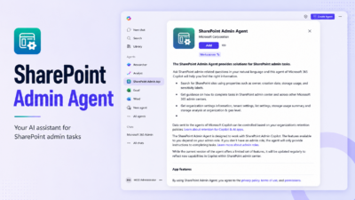 SharePoint Admin Agent