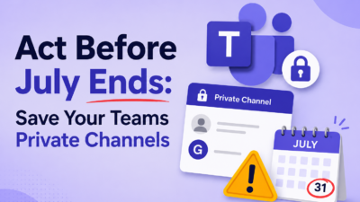 Teams Private Channel Migration