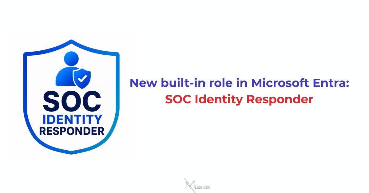 SOC Identity Responder