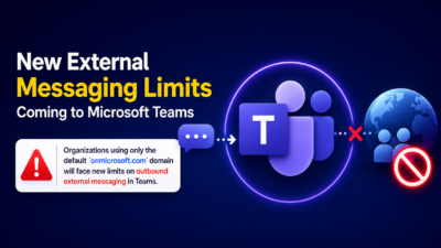 Teams external messaging limits