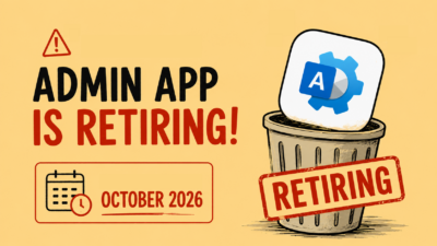 Microsoft Admin App Retirement