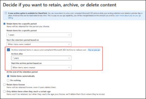 Reduce SharePoint Storage Costs with Retention-Based Archiving 2 Reduce SharePoint Storage Costs with Retention-Based Archiving - Microsoft 365