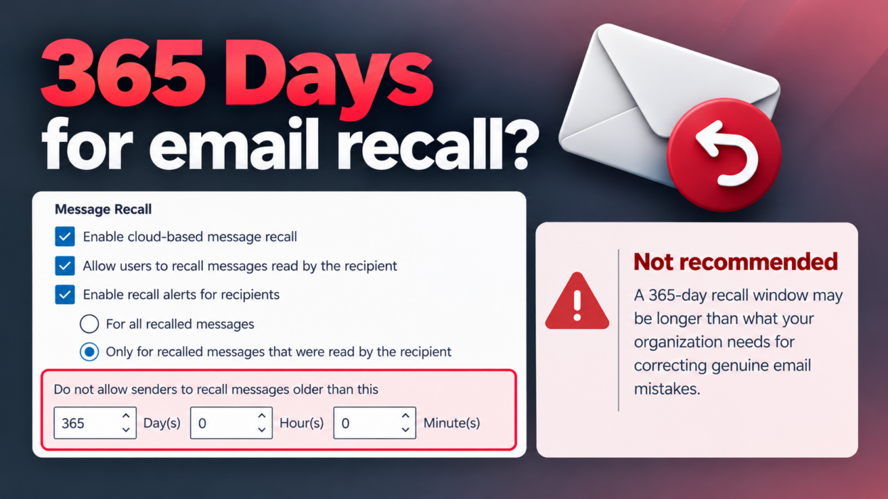 Exchange Online Message Recall
