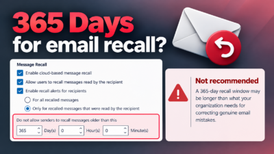 Exchange Online Message Recall