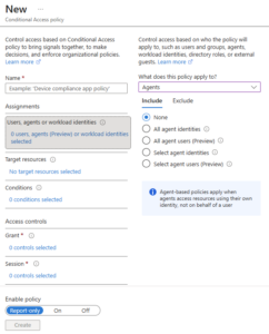 How to Configure Conditional Access for AI Agents - Entra